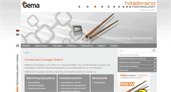 Desktop Screenshot of hildebrand-technology.com